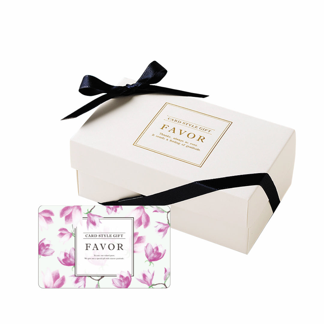 3品選べる【カードで贈る引出物】FAVOR マグノリア 【結婚式 引き出物