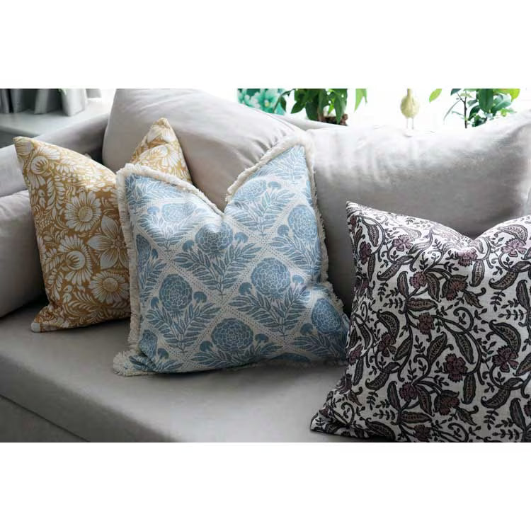 【クッションカバー】Casa de ivy オリジナル クッションカバー フローラル(A) 45×45【結婚式 ギフト インテリア雑貨】