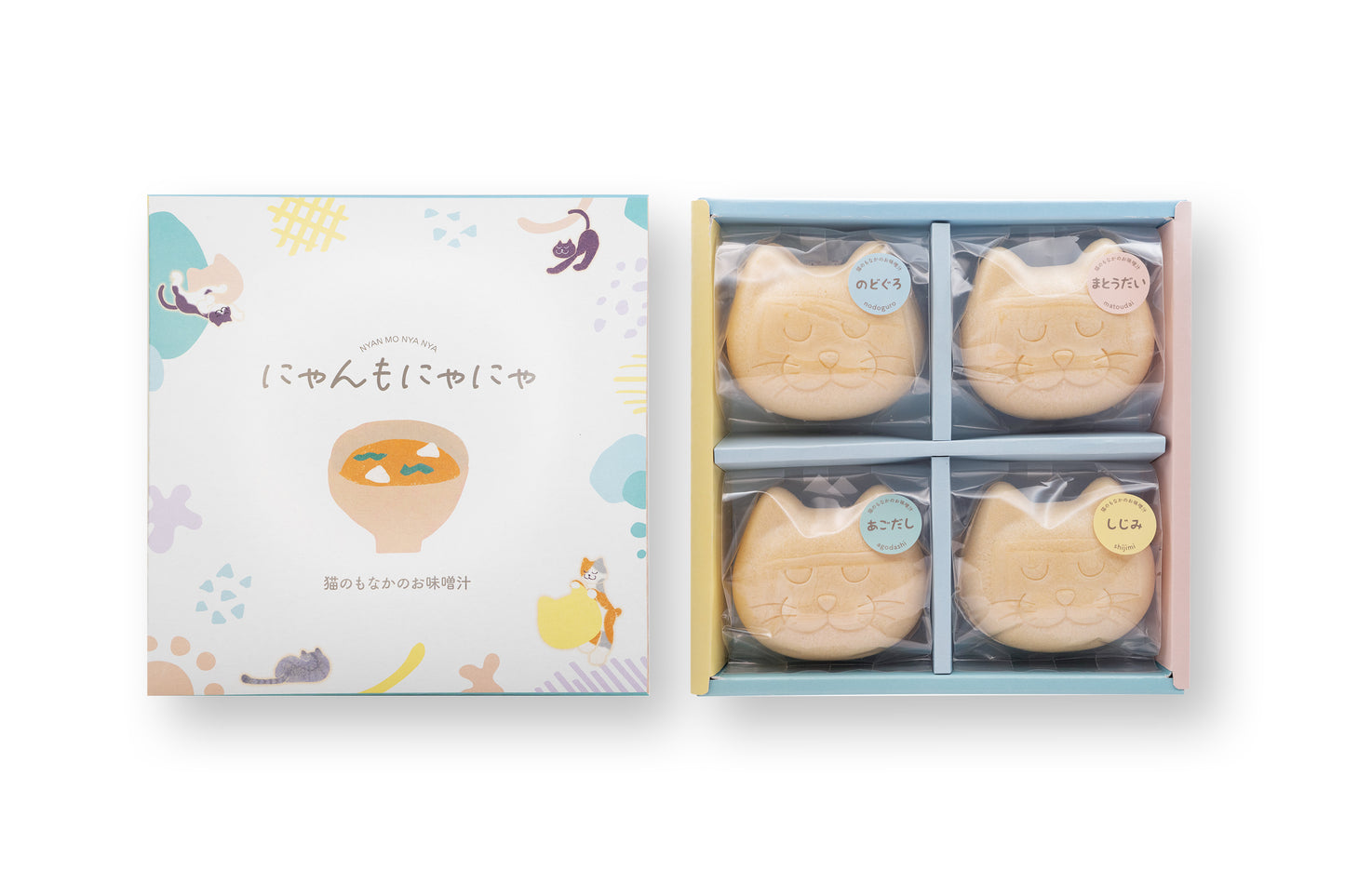 にゃんもにゃにゃ 猫のもなかのお味噌汁