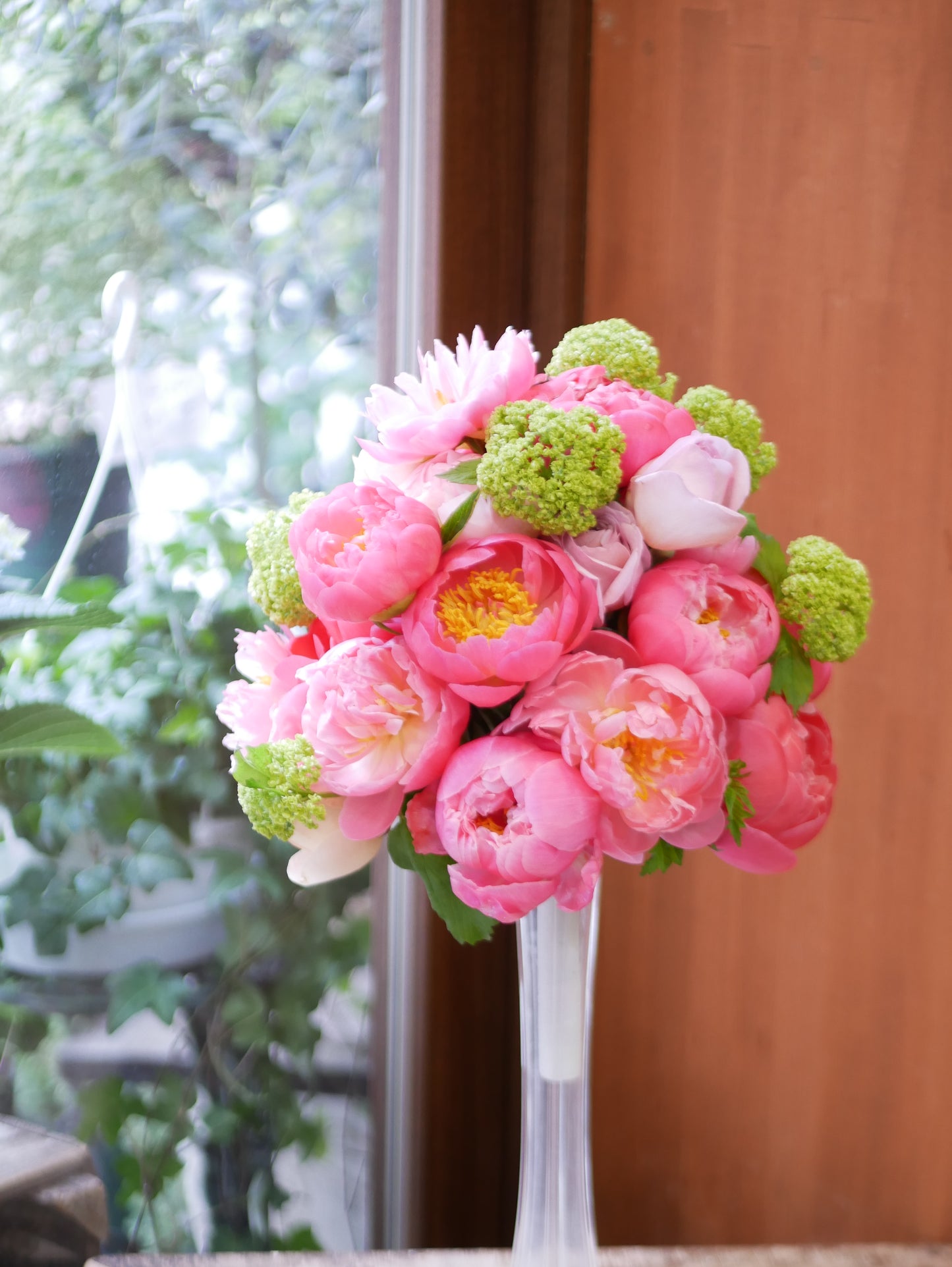 《生花》芍薬(シャクヤク)のブーケ《結婚式 生花 フラワー ブライダル》
