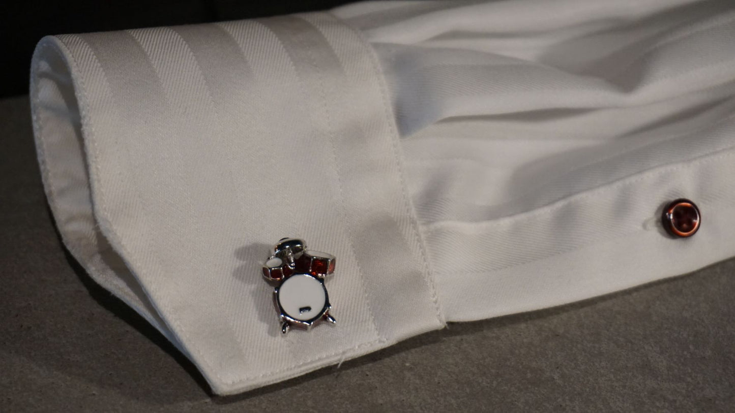 ドラムカフス 【結婚式 カフス タイピン 小物】