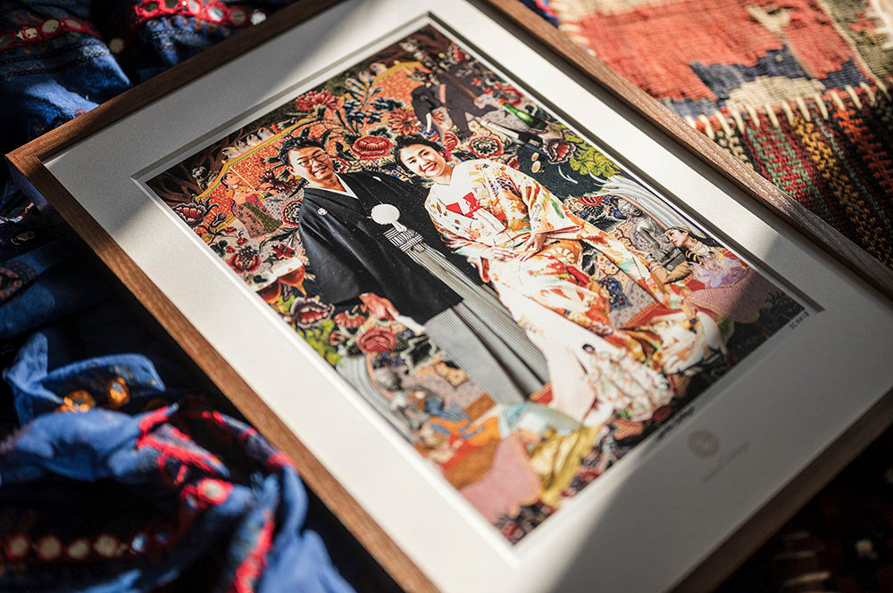 肖像コラージュ【A3サイズ・通常額】ウェルカムボード 【結婚式