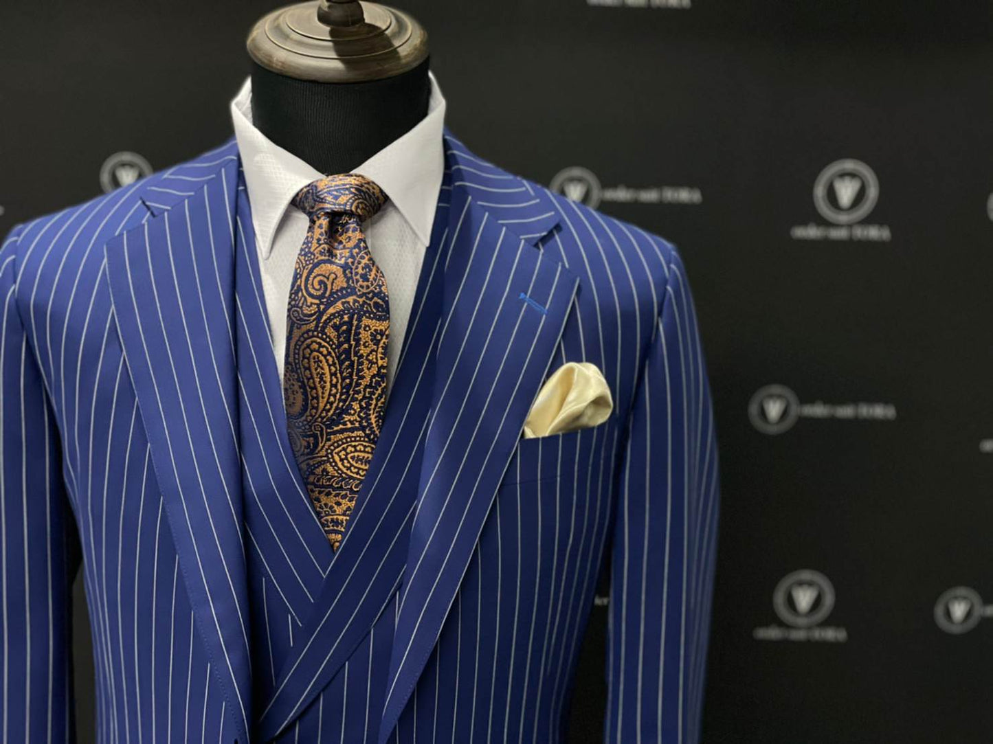 オーダースーツ 【結婚式 愛知 ブルー】 【結婚式 タキシード オーダーメイド】