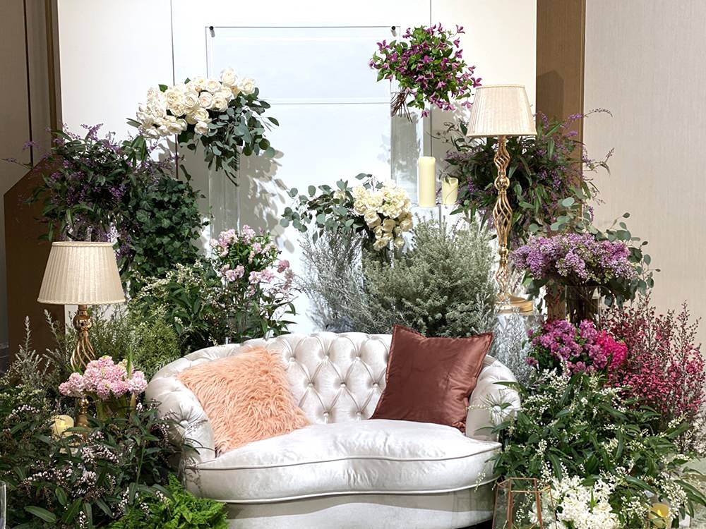 CUNEさまご購入品　リメイク鉢３号 ワイド版　お花畑のウエディング CUNEさまご購入品リメイク鉢3号 ワイド版お花畑のウエディング