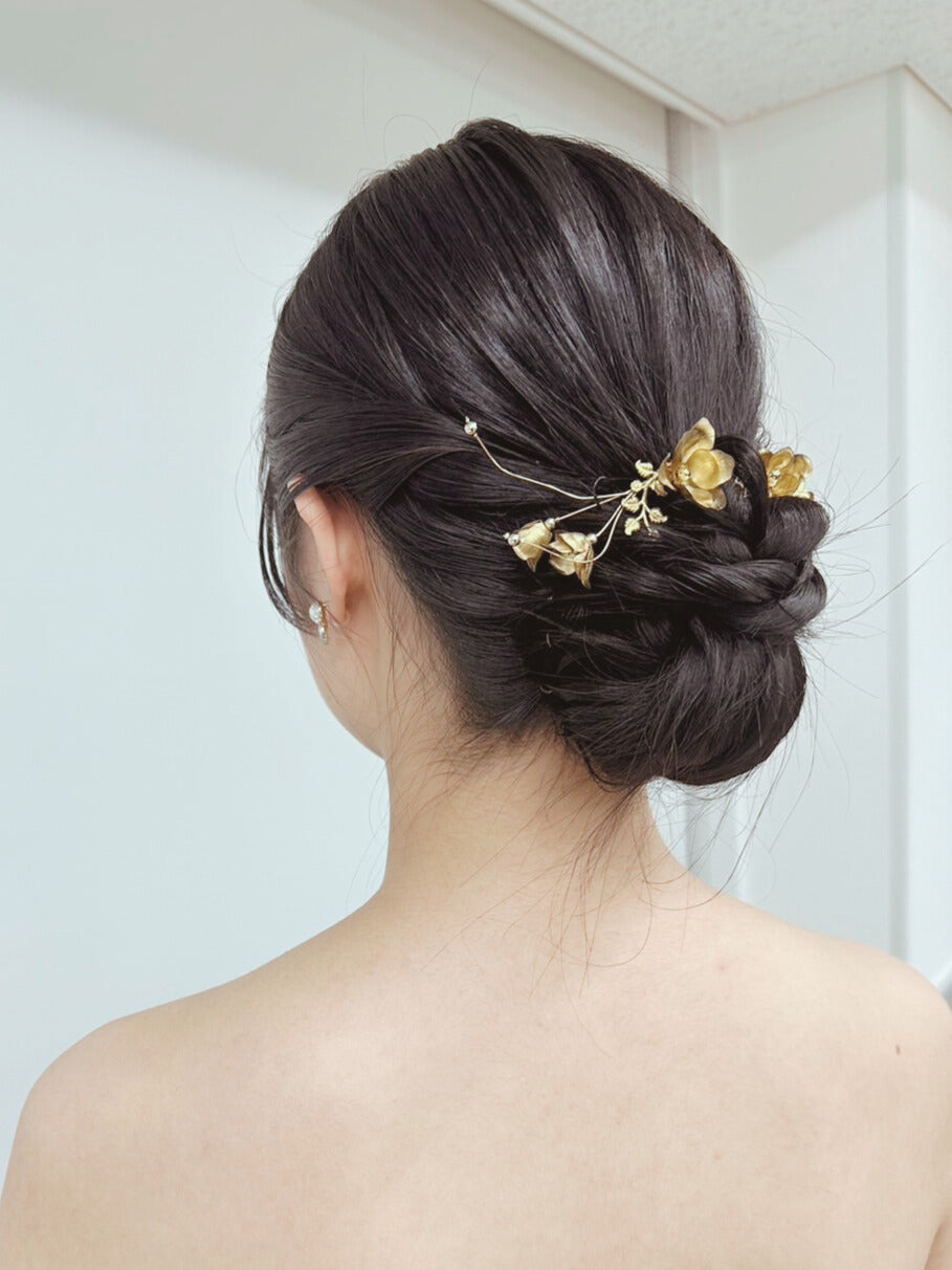 【東京23区内出張無料】リハ付き 洋装1着(当日ヘアメイク・ドレスフィッティング・新郎様お支度・撮影サポート有) 結婚式 ブライダル ヘアメイク 持ち込み美容師 【結婚式 ヘアメイク 新郎 新婦】