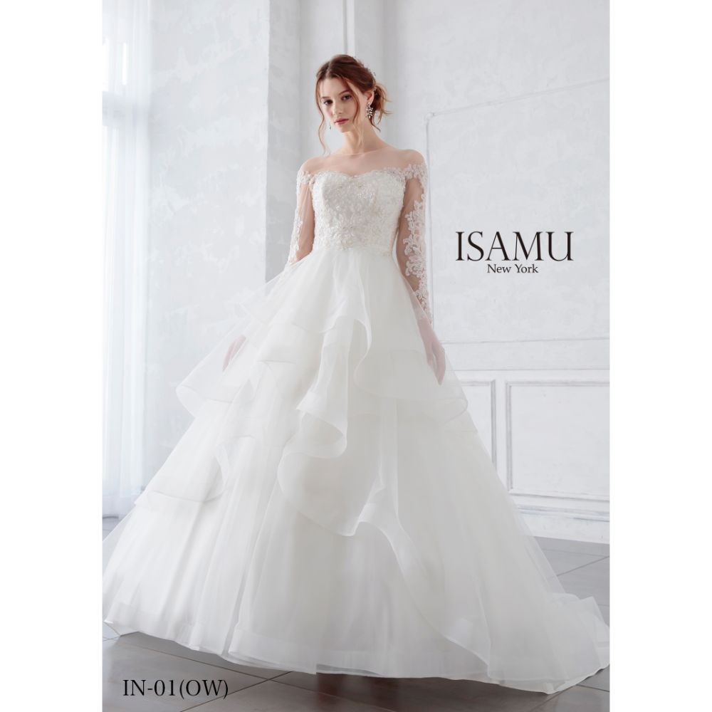 ISAMUNewYORK 【ウェディングドレス レンタル】