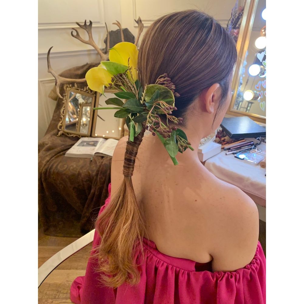 【東京23区内出張無料】リハ付き 洋装1着(当日ヘアメイク・ドレスフィッティング・新郎様お支度・撮影サポート有) 結婚式 ブライダル ヘアメイク 持ち込み美容師 【結婚式 ヘアメイク 新郎 新婦】