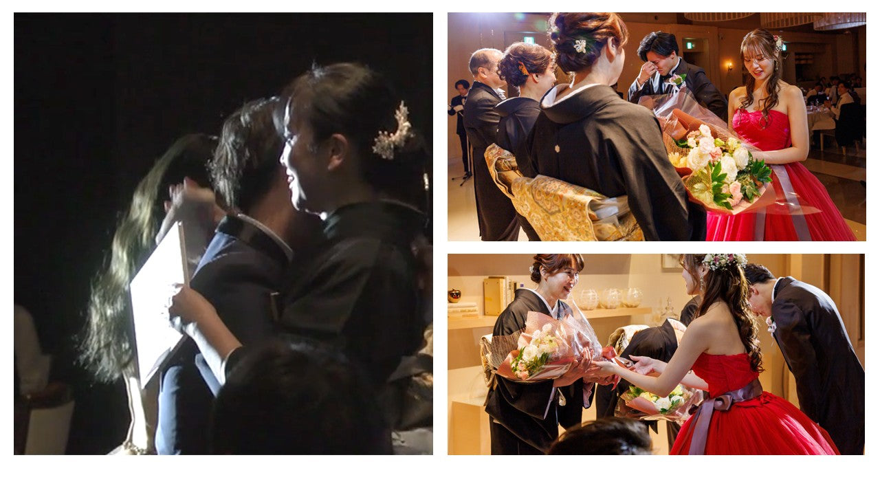 ウェディング絵本「ノアエール～THANKS～」(親御さん贈呈用2冊セット)カスタマイズ絵本【結婚式 ギフト 両親プレゼント】