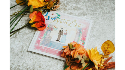 ウェディング絵本「ノアエール～LOVE～」(新郎新婦様用)カスタマイズ絵本【結婚式 その他ウェルカムグッズ】