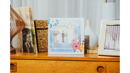 ウェディング絵本「ノアエール～LOVE～」(新郎新婦様用)カスタマイズ絵本【結婚式 その他ウェルカムグッズ】