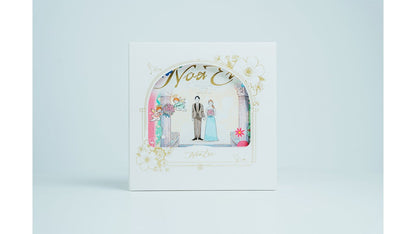 ウェディング絵本「ノアエール～LOVE～」(新郎新婦様用)カスタマイズ絵本【結婚式 その他ウェルカムグッズ】