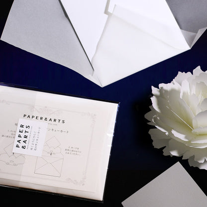 〈ピオニー〉咲くようにひらく 花のサンキューカード・席札 【結婚式 挙式 披露宴 演出グッズ】