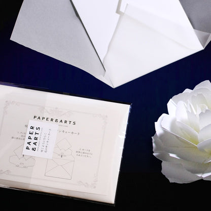 〈ローズ〉咲くようにひらく 花のサンキューカード・席札 【結婚式 挙式 披露宴 演出グッズ】