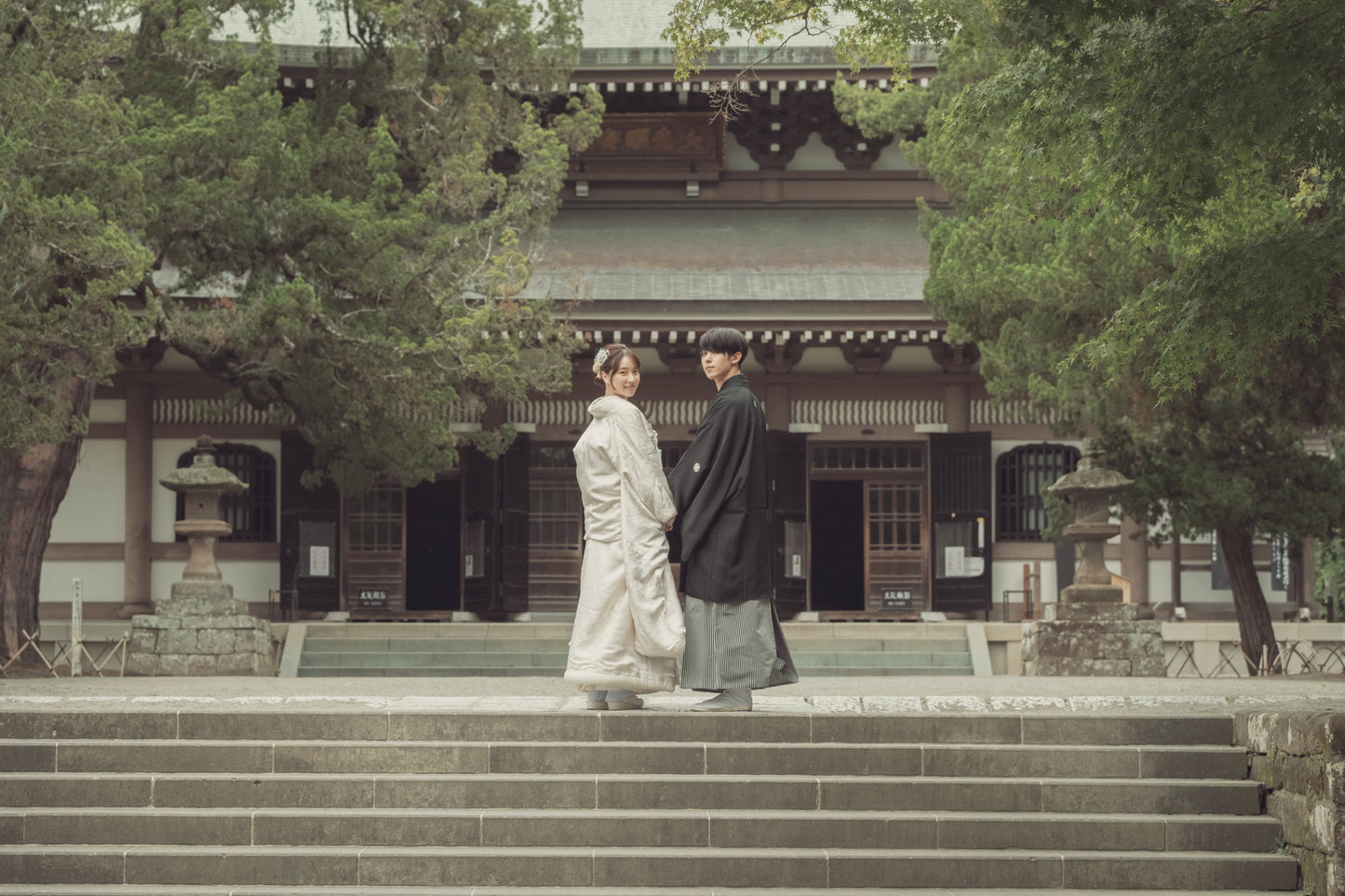 円覚寺和装ロケーションフォト【結婚式 写真 フォトウェディング】 横浜店