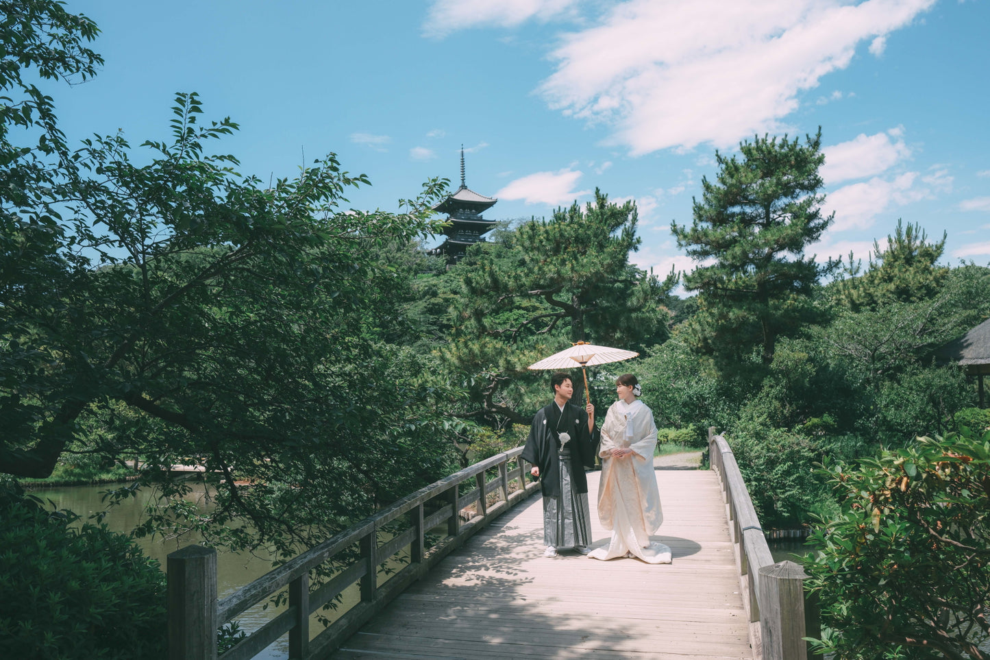 三渓園和装ロケーションフォト【結婚式 写真 フォトウェディング】 横浜店