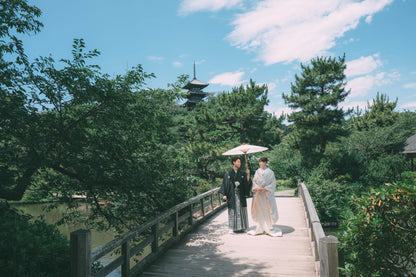 三渓園和装ロケーションフォト【結婚式 写真 フォトウェディング】 横浜店