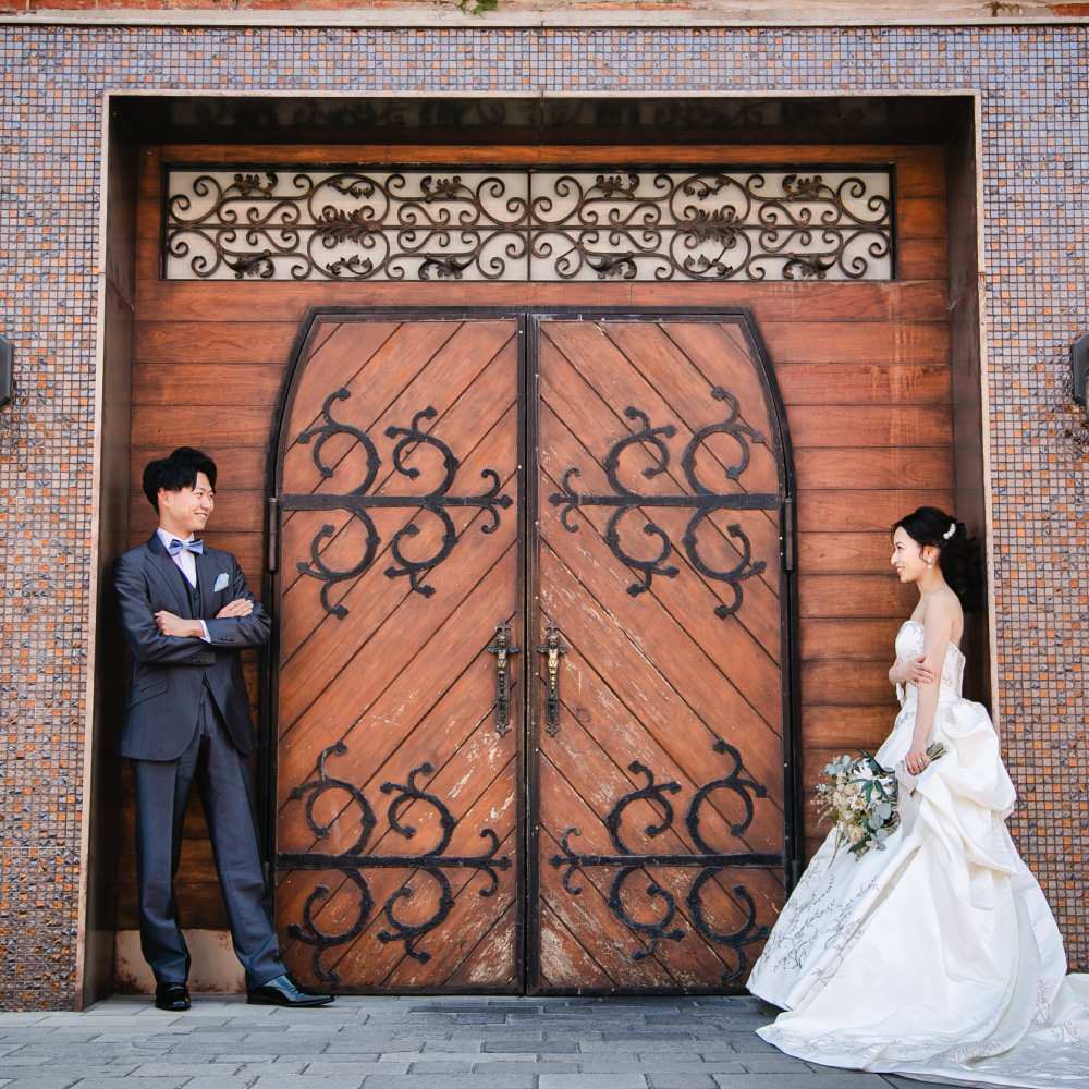 【ロケーション撮影付】フォトウエディングプラン<大阪築港赤レンガ倉庫> 【結婚式 写真 フォト 撮影】