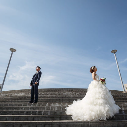 【ロケーション撮影付】フォトウエディングプラン<大阪築港赤レンガ倉庫>　【結婚式　写真　フォト　撮影】