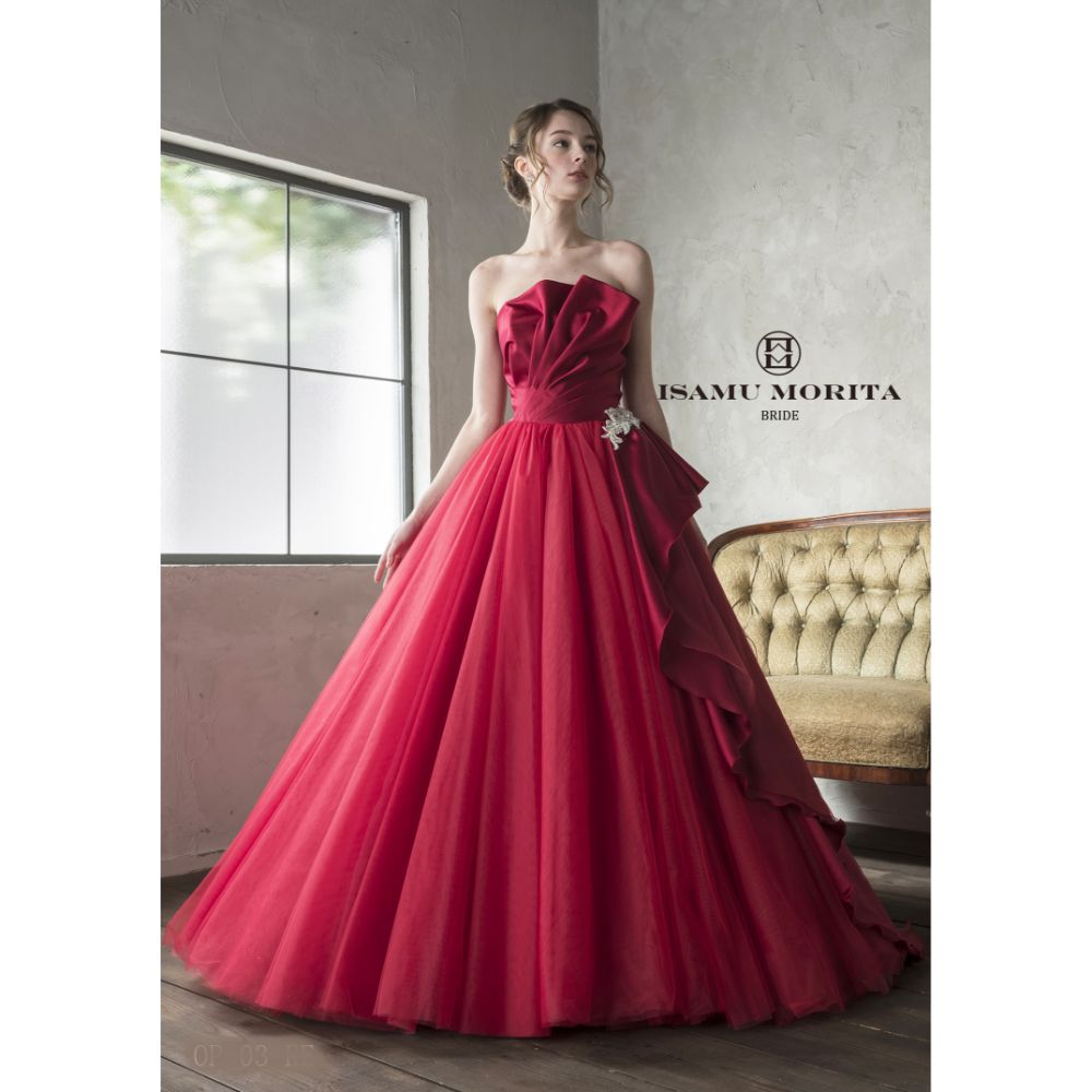 ISAMUMORITA 【結婚式 カラードレス レンタル】