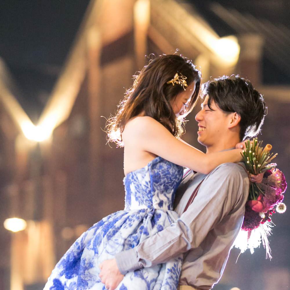 【SNS用ムービー付】フォトウエディングプラン<大阪築港赤レンガ倉庫> 【結婚式 写真 フォト 撮影】
