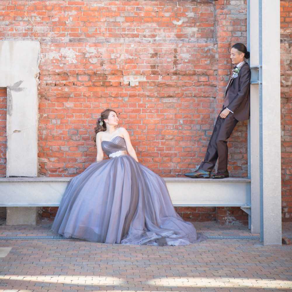 【SNS用ムービー付】フォトウエディングプラン<大阪築港赤レンガ倉庫> 【結婚式 写真 フォト 撮影】