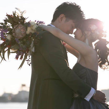 【SNS用ムービー付】フォトウエディングプラン<大阪築港赤レンガ倉庫> 【結婚式 写真 フォト 撮影】