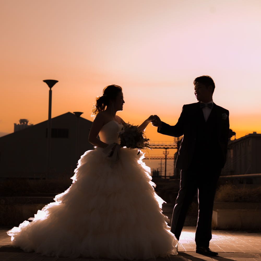 【SNS用ムービー付】フォトウエディングプラン<大阪築港赤レンガ倉庫> 【結婚式 写真 フォト 撮影】