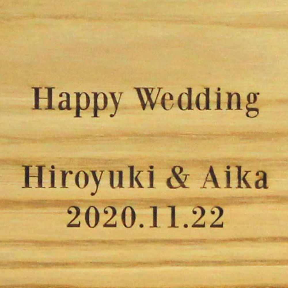 【木目でつながる3連時計】 シンプルシリーズ クリ 【結婚式 ギフト 両親プレゼント 時計】