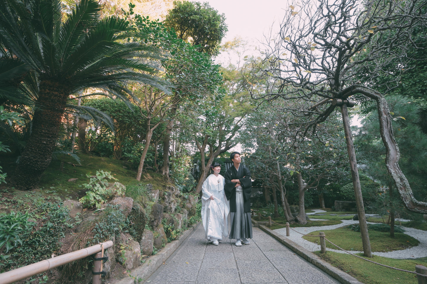 報国寺和装ロケーションフォト【結婚式 写真 フォトウェディング】 横浜店