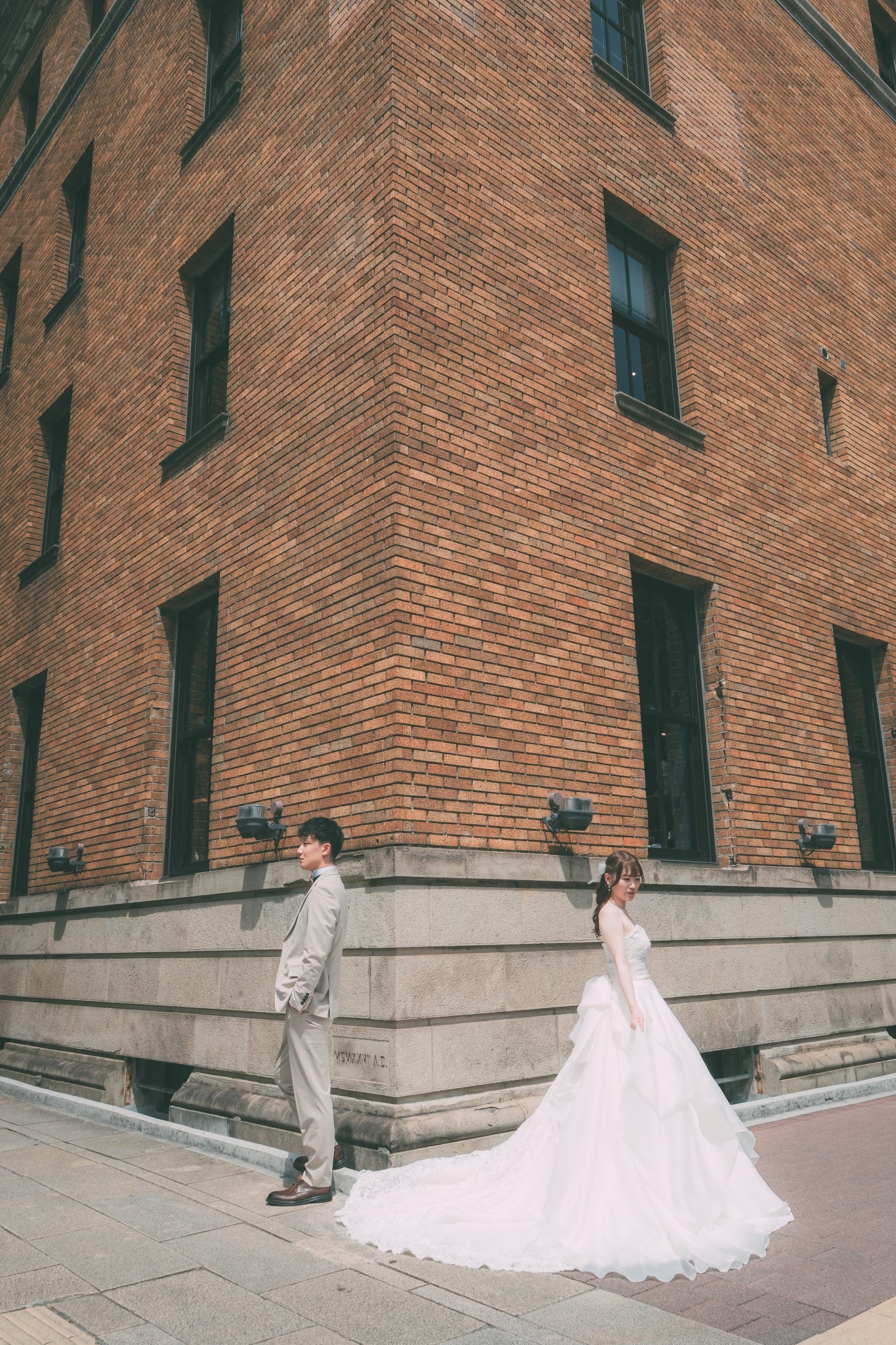 日本大通りロケーションフォト【結婚式 写真 フォトウェディング】 横浜店