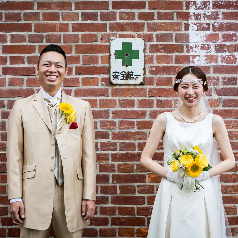 【スライドムービー付】フォトウエディングプラン<大阪築港赤レンガ倉庫>　【結婚式　写真　フォト　撮影】