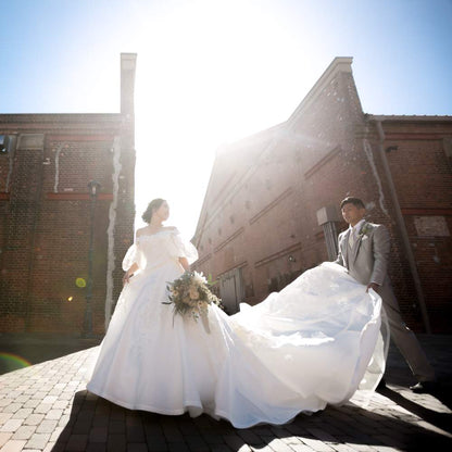 【スライドムービー付】フォトウエディングプラン<大阪築港赤レンガ倉庫> 【結婚式 写真 フォト 撮影】