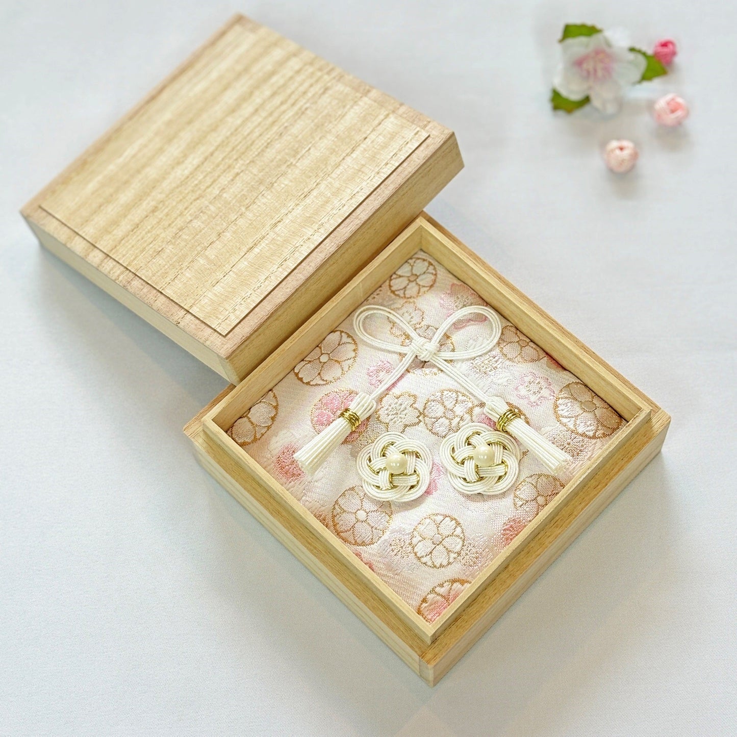 和風リングピロー まごころ【結婚式 神前式 リングピロー】