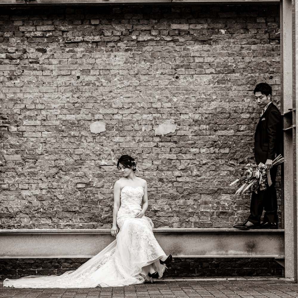 【スライドムービー付】フォトウエディングプラン<大阪築港赤レンガ倉庫> 【結婚式 写真 フォト 撮影】