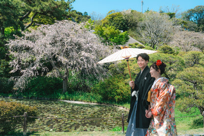 三渓園和装ロケーションフォト【結婚式 写真 フォトウェディング】 横浜店