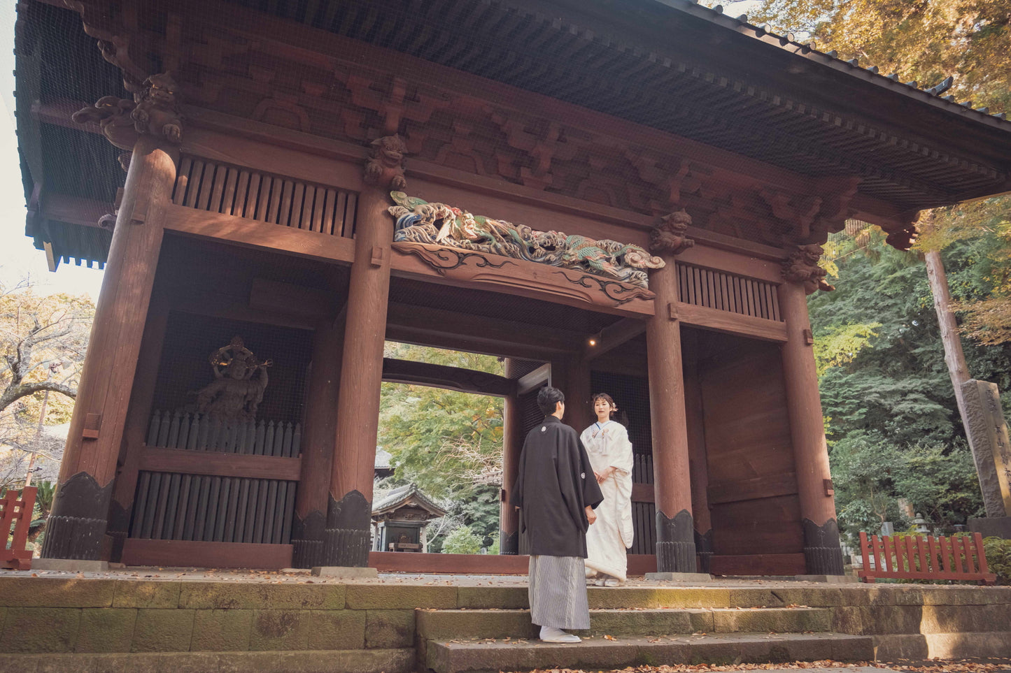妙本寺和装ロケーションフォト【結婚式 写真 フォトウェディング】 横浜店