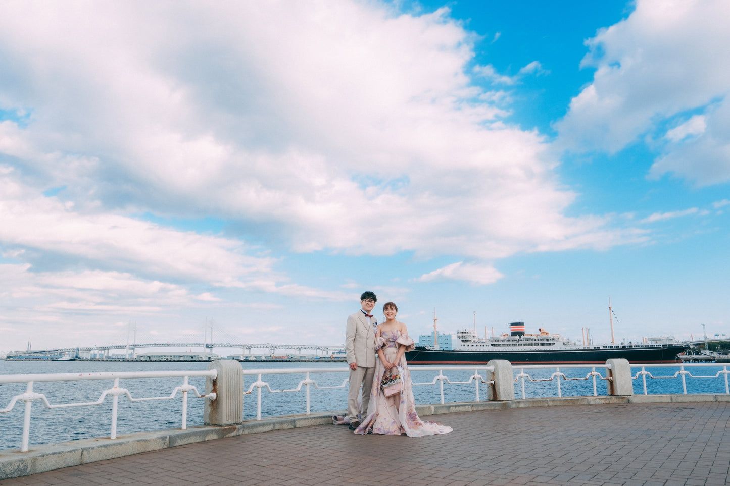 山下公園ロケーションフォト【結婚式 写真 フォトウェディング】 横浜店