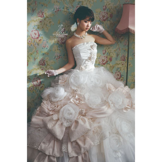 剛力彩芽 【結婚式 カラードレス レンタル】