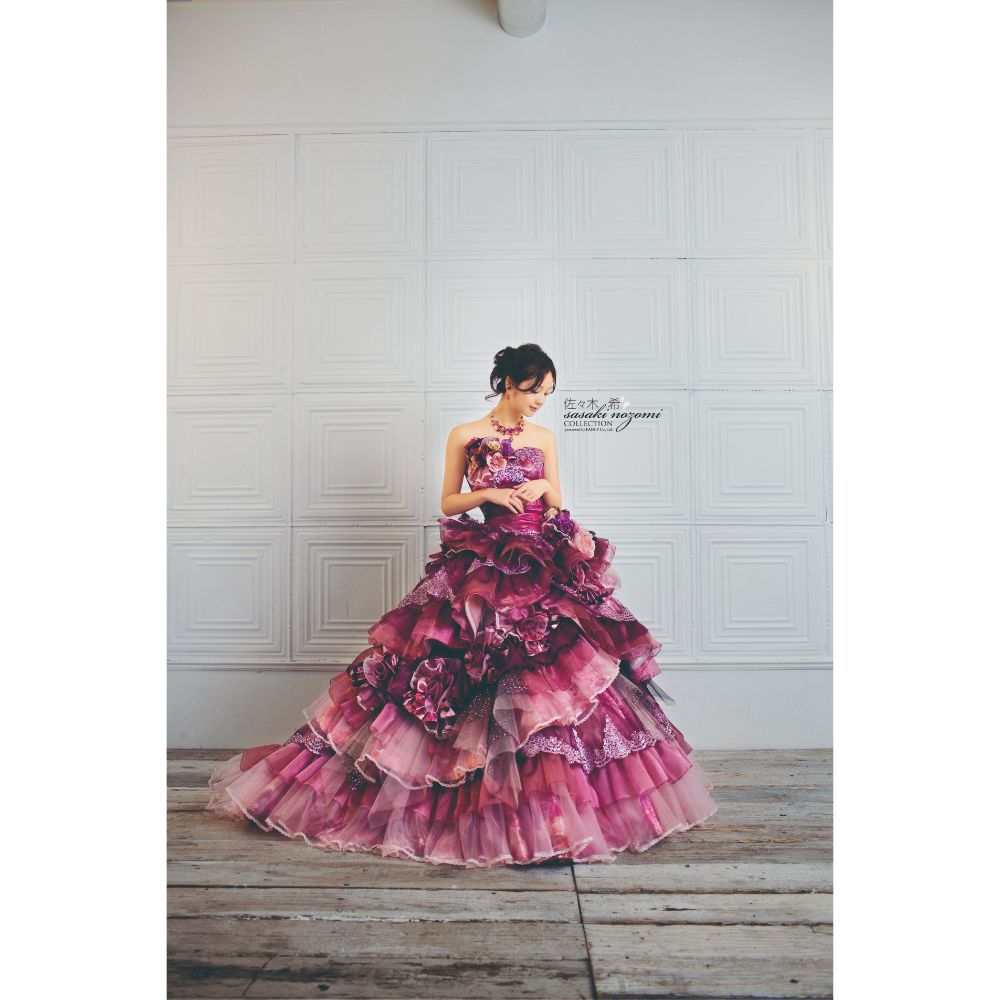 佐々木希collection 【結婚式 カラードレス レンタル】