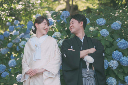 三渓園和装ロケーションフォト【結婚式 写真 フォトウェディング】 横浜店