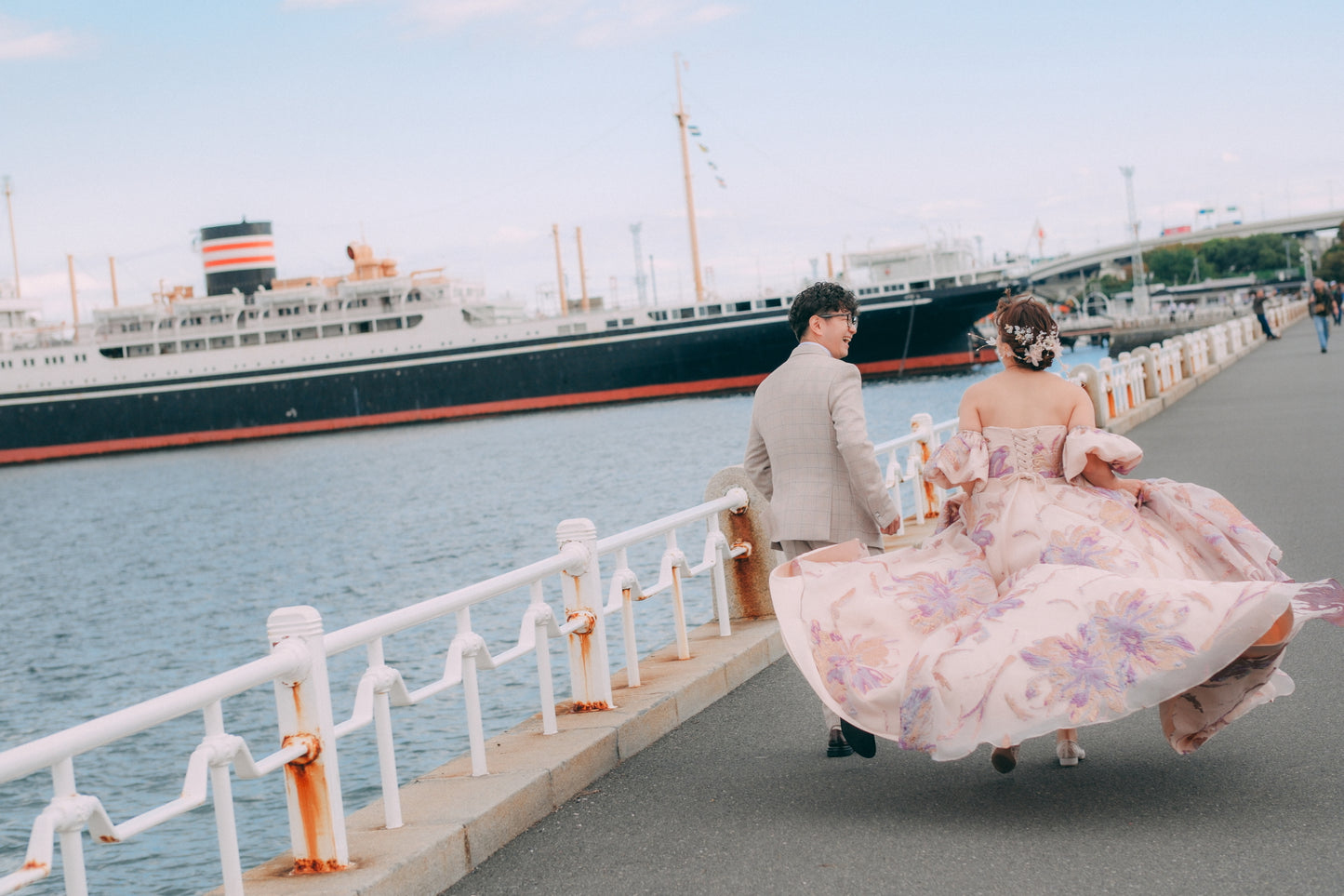 山下公園ロケーションフォト【結婚式 写真 フォトウェディング】 横浜店