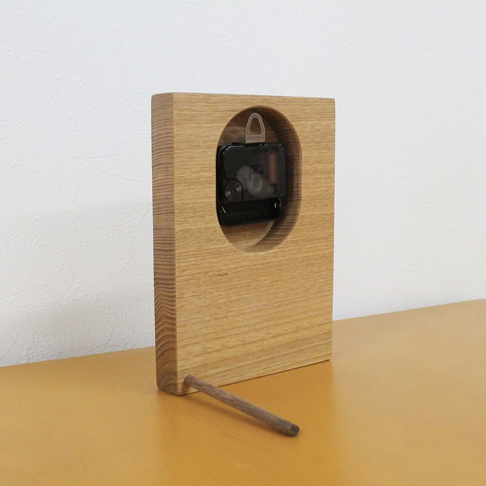 【木目でつながる3連時計】 北欧シリーズ flower 【結婚式 ギフト 両親プレゼント 時計】