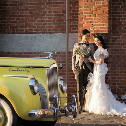 【JAZZ生演奏挙式付き】フォトウエディングプラン<大阪築港赤レンガ倉庫>　【結婚式　写真　フォトウェディング】