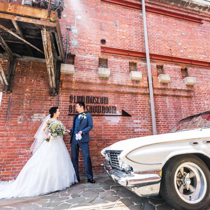 【JAZZ生演奏挙式付き】フォトウエディングプラン<大阪築港赤レンガ倉庫> 【結婚式 写真 フォトウェディング】