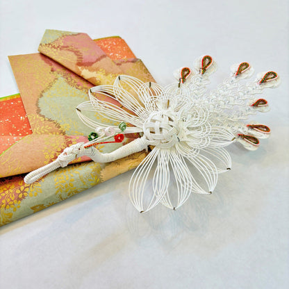 鳳凰指輪飾り【結婚式 リングピロー 両家顔合わせ 結納】