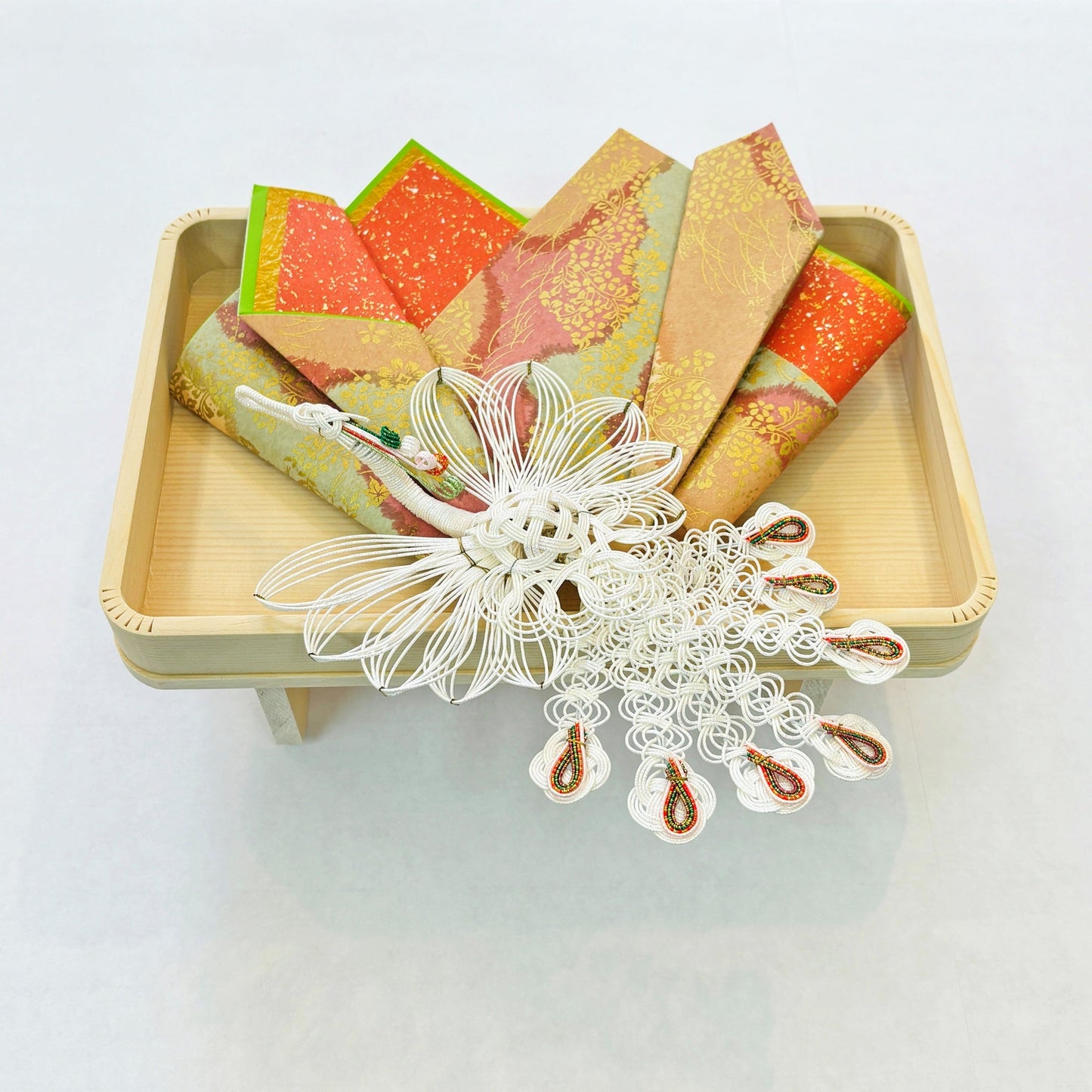 鳳凰指輪飾り【結婚式 リングピロー 両家顔合わせ 結納】