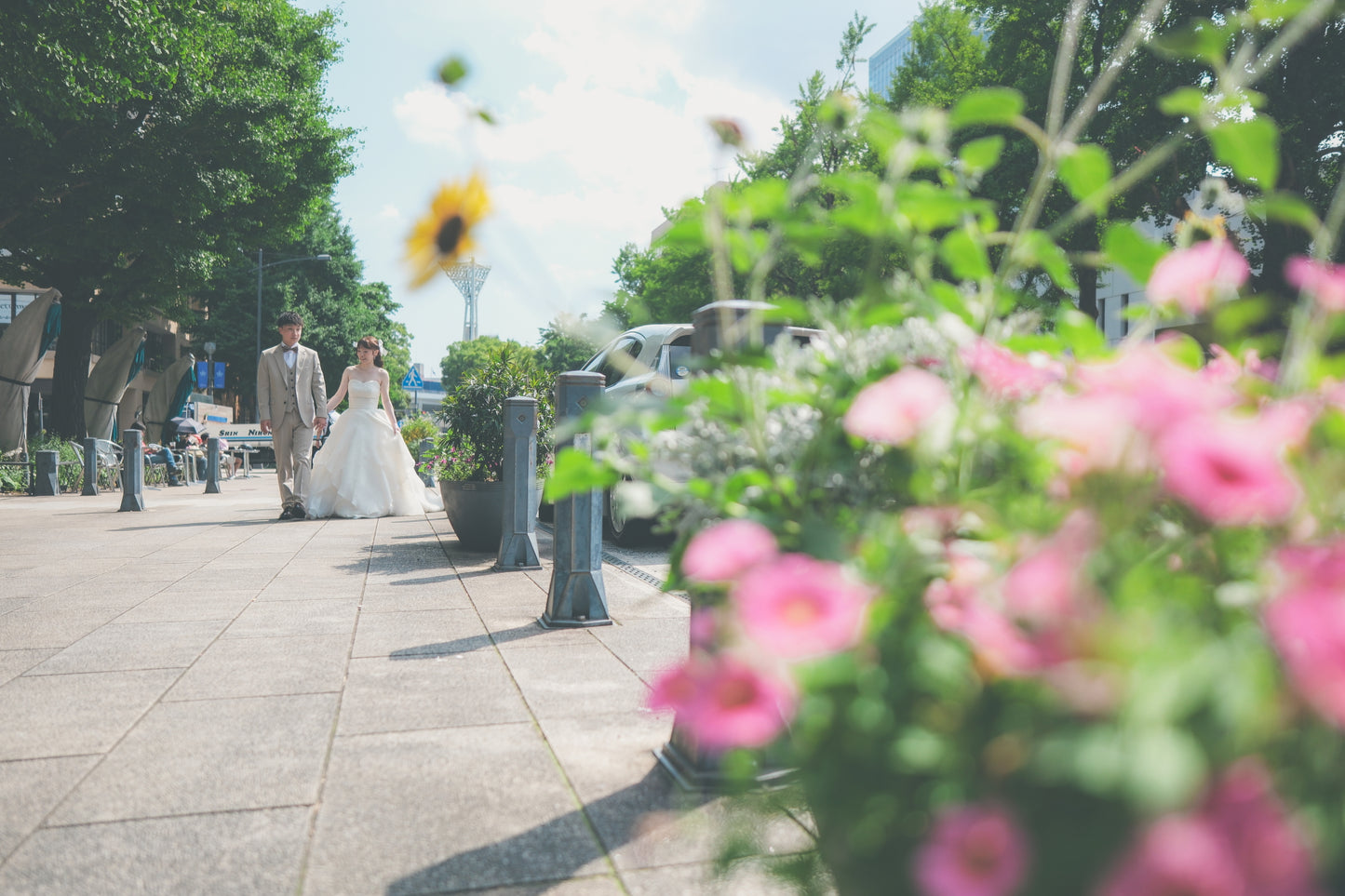 日本大通りロケーションフォト【結婚式 写真 フォトウェディング】 横浜店