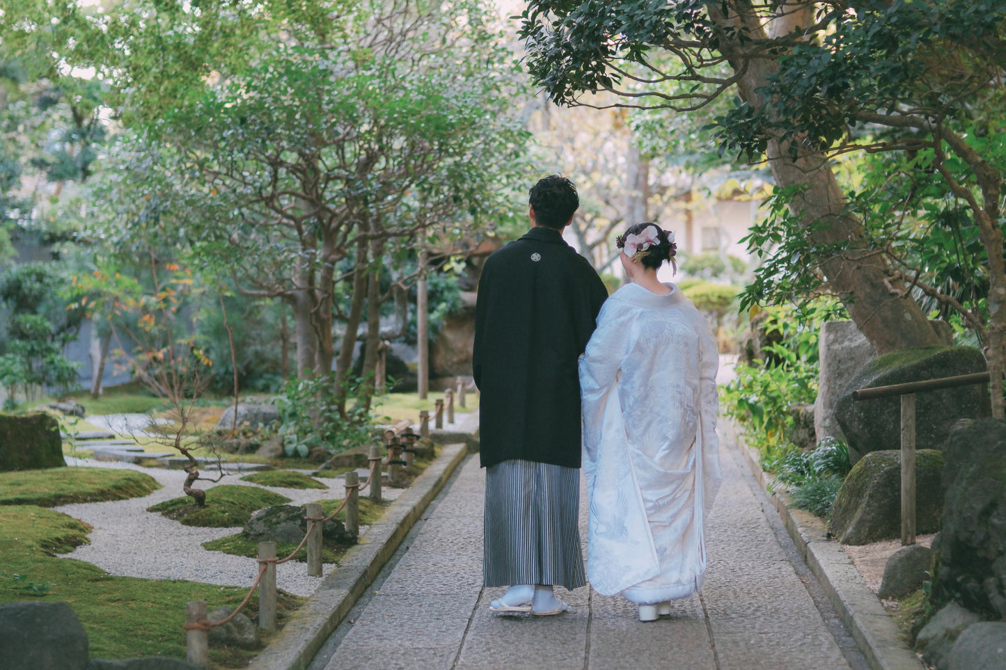 報国寺和装ロケーションフォト【結婚式 写真 フォトウェディング】 横浜店