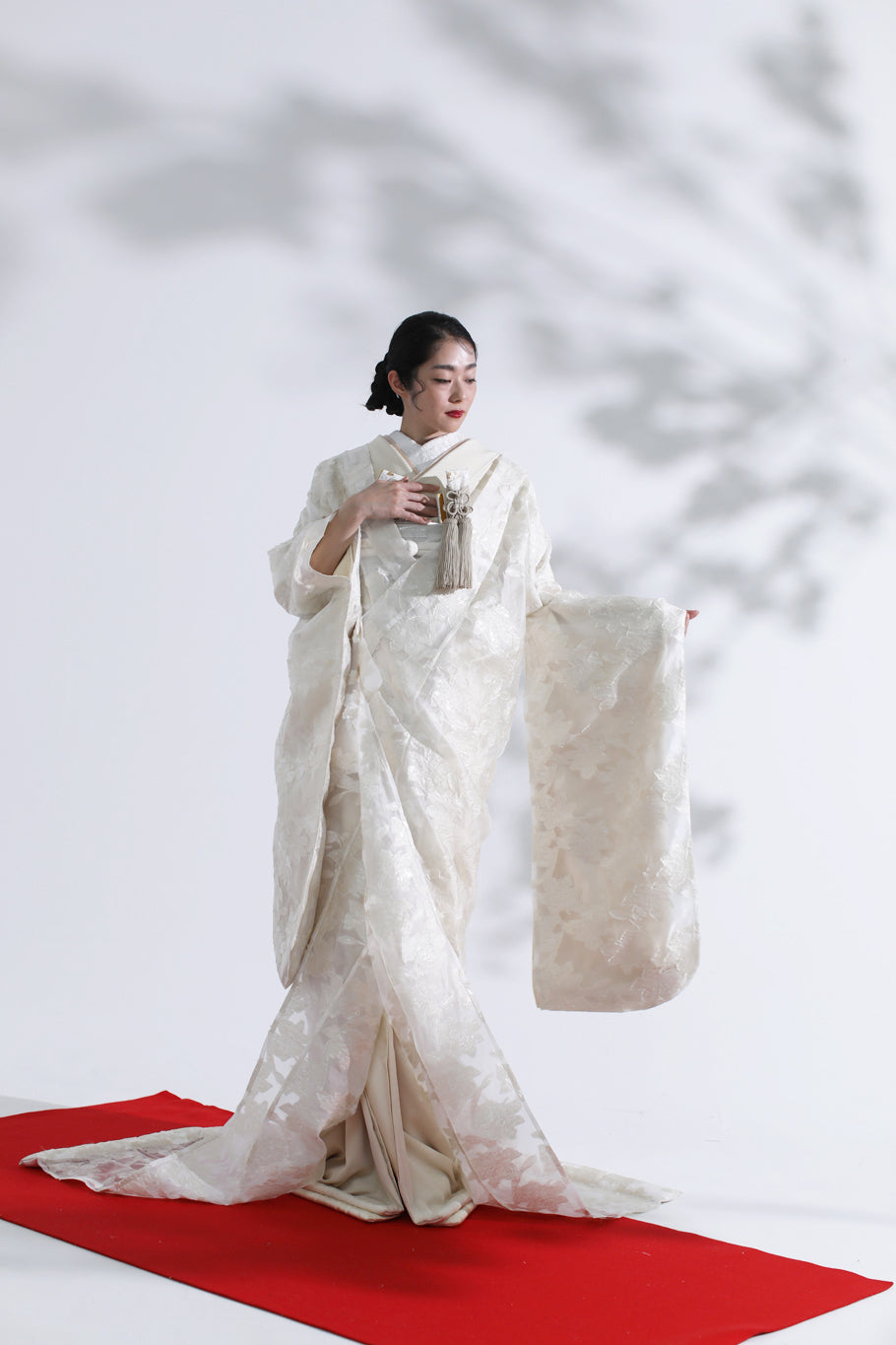 シロトイロ SUK-03【結婚式 和装 色打掛 レンタル】