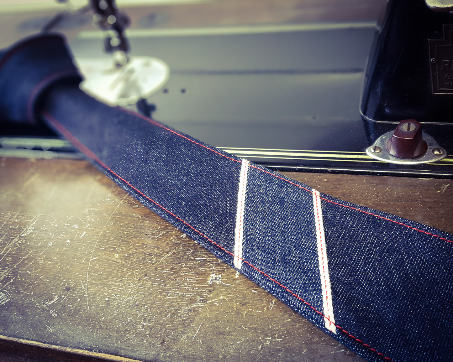 selvedgeーseriesデニムネクタイ&サスペンダー 【結婚式 メンズ小物】